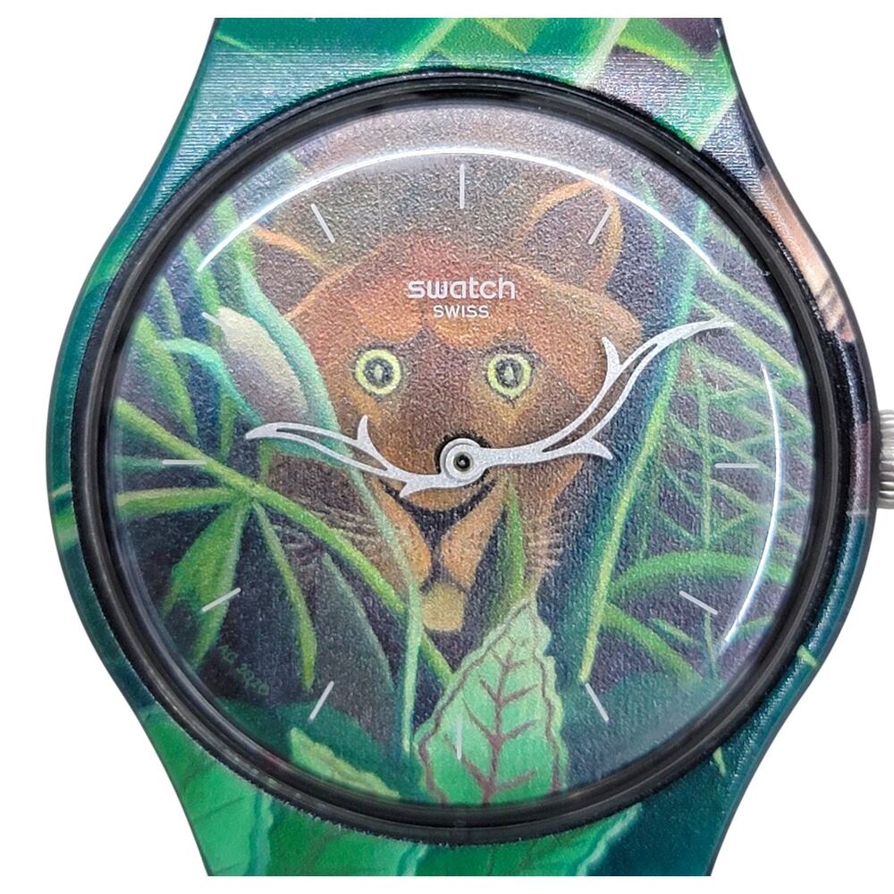 Swatch MoMA The Dream Henri Rousseau Watch New Gent Swiss New Battery